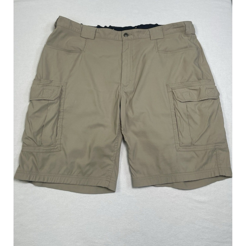 Duluth Trading Co. Men's Cargo Shorts with Elastic Waistband Size 2XL